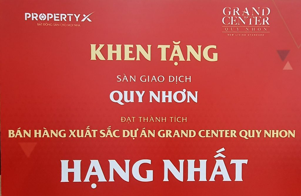 Sàn Hưng Thịnh Quy Nhơn đạt Thành Tích Bán Hàng Xuất Sắc